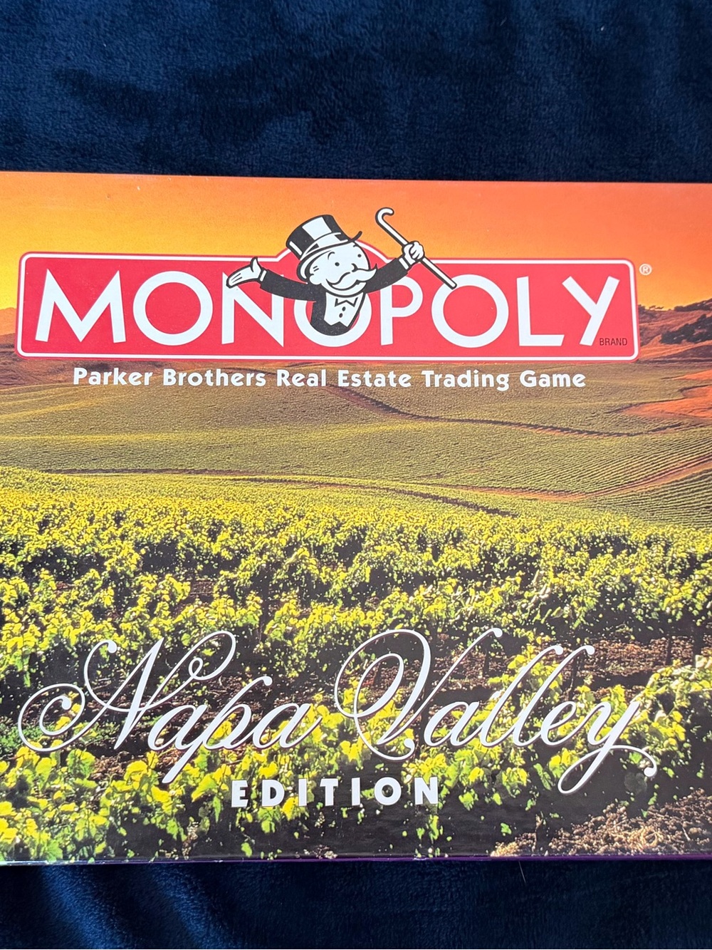 Monopoly Napa Valley Edition Board Game - Monopoly, Orange/Yellow